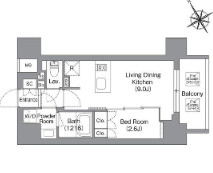 台東区蔵前４丁目の賃貸マンション