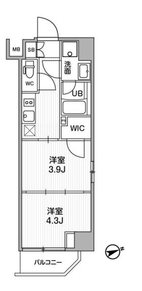 台東区浅草３丁目の賃貸マンション