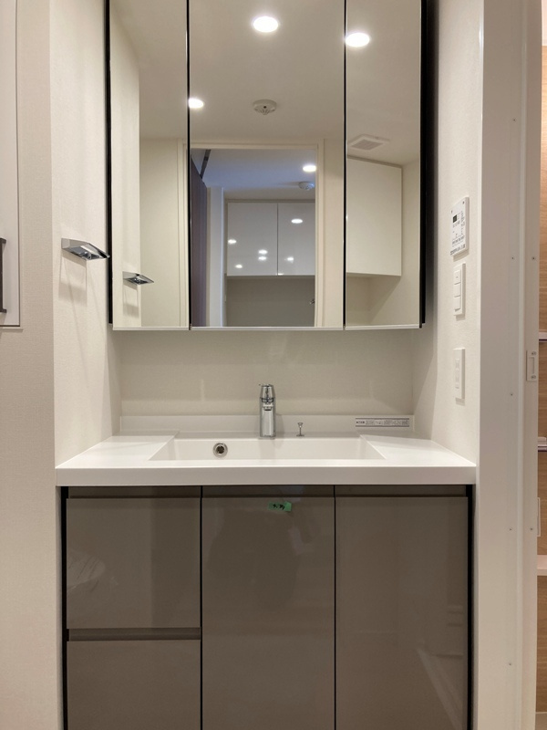 江東区古石場２丁目の賃貸マンションの独立洗面台