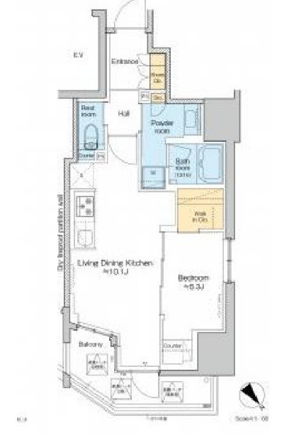 文京区千駄木４丁目の賃貸マンション