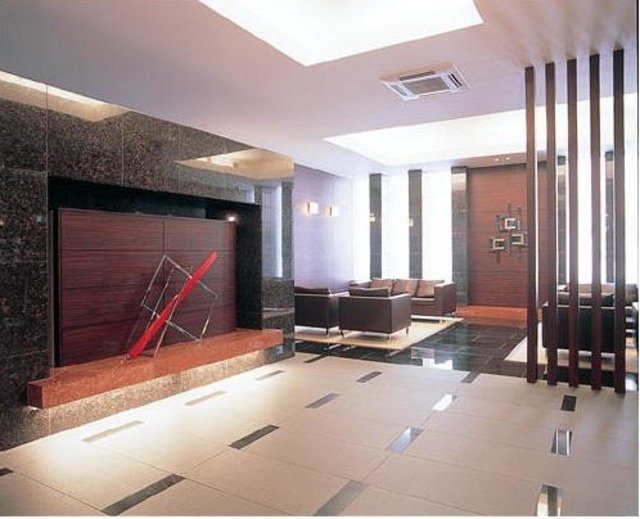 港区新橋６丁目の賃貸マンションのロビー