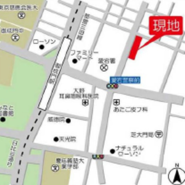港区新橋６丁目の賃貸マンションの地図