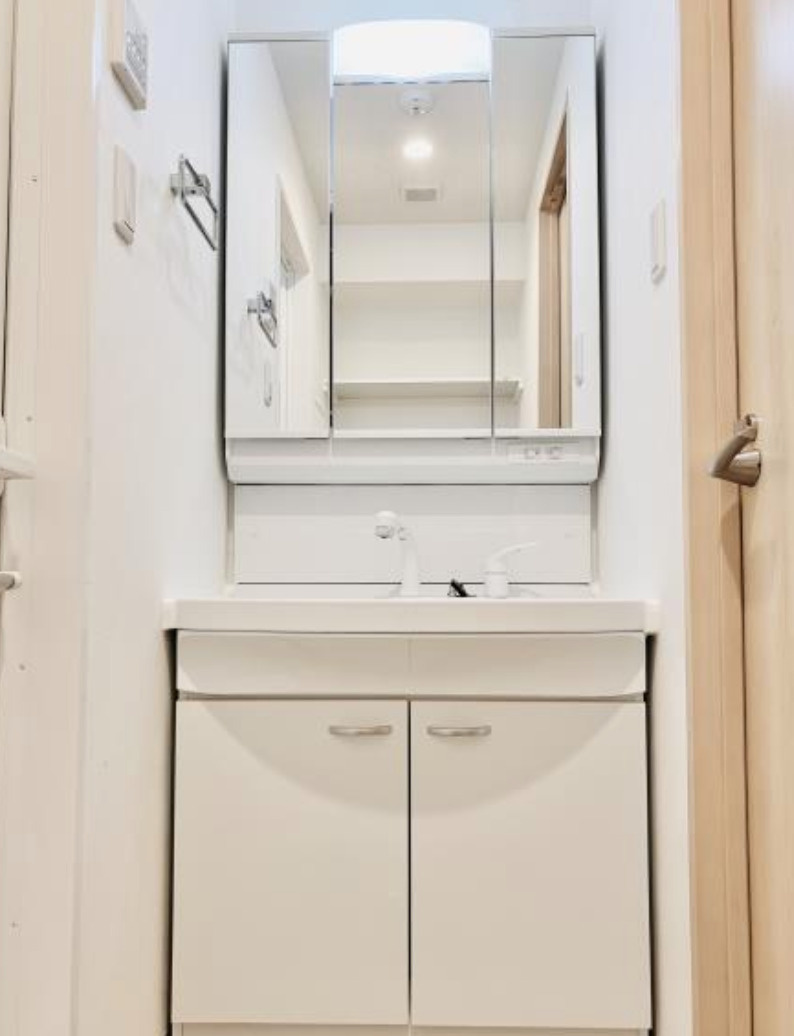 江東区森下３丁目の賃貸マンションの洗面所