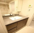 中央区入船１丁目の賃貸マンションの洗面所