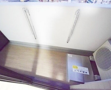 江東区古石場１丁目の賃貸マンションのバルコニー