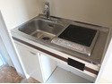 目黒区中目黒４丁目の賃貸マンションのキッチン