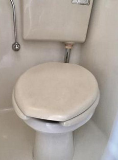 目黒区中目黒４丁目の賃貸マンションのトイレ