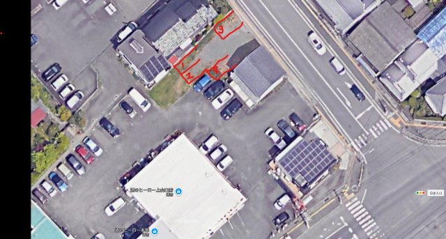 コープ上山口の区画図