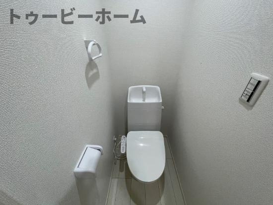 Mark Duo西所沢Ⅰのトイレ|ゆったりとした空間のトイレです