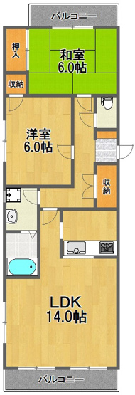 【間取り】