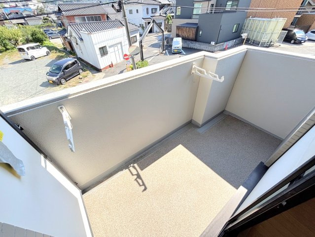 ドミール大藤のバルコニー