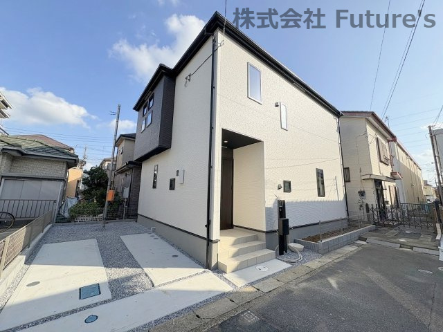 三郷市戸ケ崎1丁目　新築戸建　全1棟の外観|2025年9月完成の新築戸建！三郷市戸ケ崎エリア