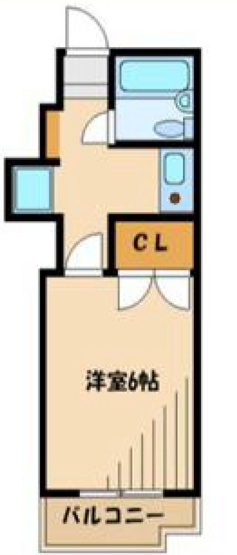 【間取り】 | 朝日プラザ相模大野 | ワンルームは一人暮らしに最適で家賃を抑えやすく掃除も楽な点が魅力です。生活空間がコンパクトにまとまるため、動線が短く、生活しやすいです。家具の配置も工夫次第で個性を出しやすく、自由な空間を楽しめます。