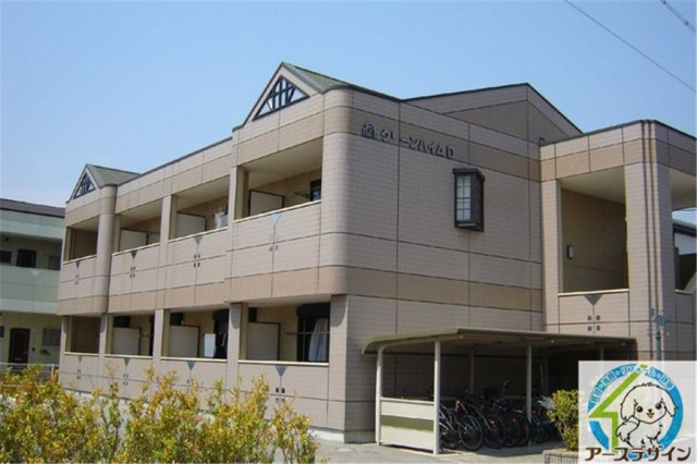 グリーンハイムDの外観|パース写真