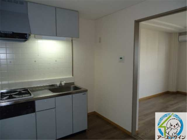 グリーンハイムDのキッチン|パース写真