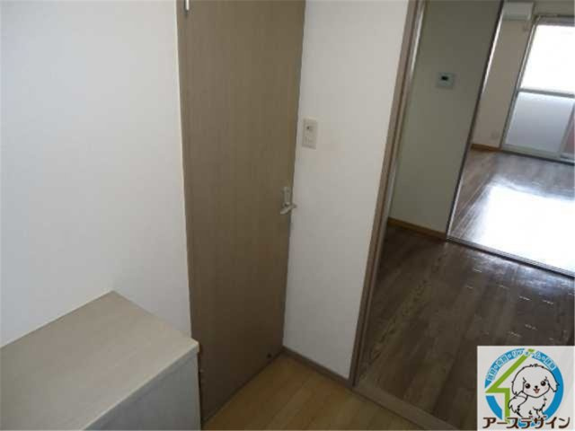 グリーンハイムDの玄関|パース写真