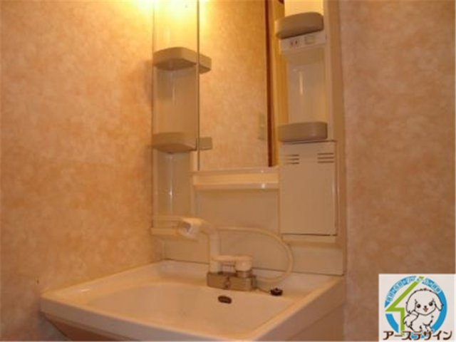 グリーンハイムDの独立洗面台|パース写真
