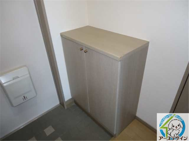 グリーンハイムDの玄関|パース写真