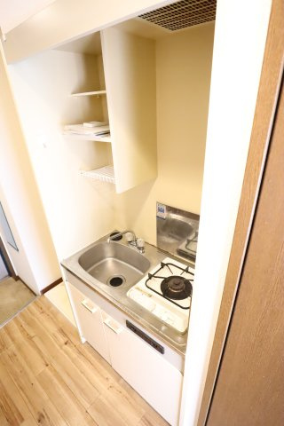 大阪市城東区蒲生２丁目の賃貸マンションのキッチン