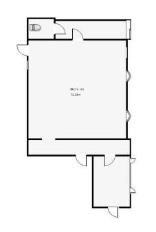 野洲市吉地の事務所の間取り