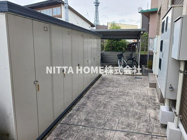 セイバリー　レジデンスの設備|外部トランクは無料で使用OK◎