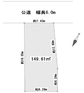 【土地図】 | 川口市上青木２丁目　土地