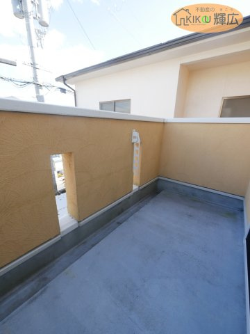 姫路市的形町的形　　中古戸建のバルコニー