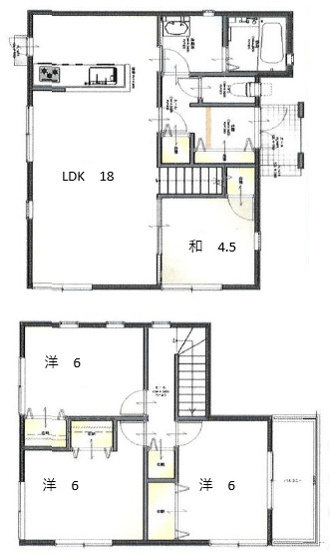 【間取り】 | 姫路市的形町的形　　中古戸建 | 4LDKです。