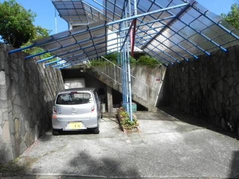大室高原別荘地(シャボテン)の外観|駐車スペース