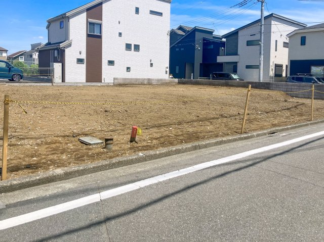 宅地分譲［立川市高松町２丁目］の前面道路含む現地写真|南武線『立川』駅から徒歩１５分