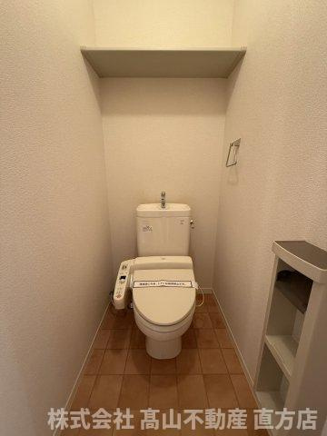 直方市大字上頓野のアパートの浴室