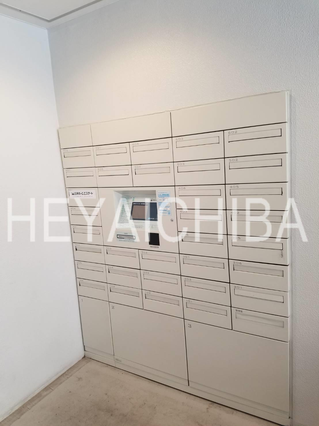 ファインクレスト入谷のその他共用部分|メールボックス、宅配ボックス