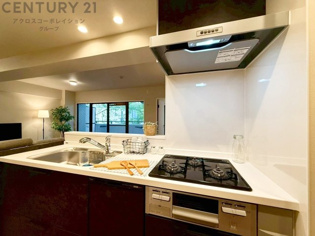 シンプルなデザインと使いやすさを兼ね備えた対面式システムキッチンは、効率的な作業スペースを提供し、家族やゲストとのコミュニケーションを促進します。