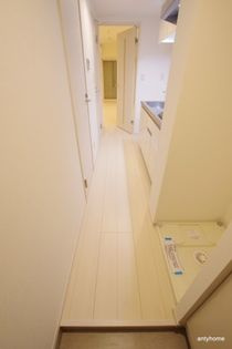 ラパンジール加島の玄関