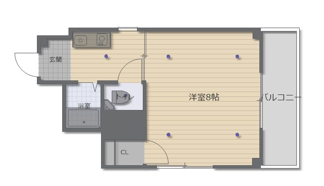 グレース都島の間取り
