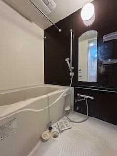 ディームス江坂の浴室|きれいなお風呂です