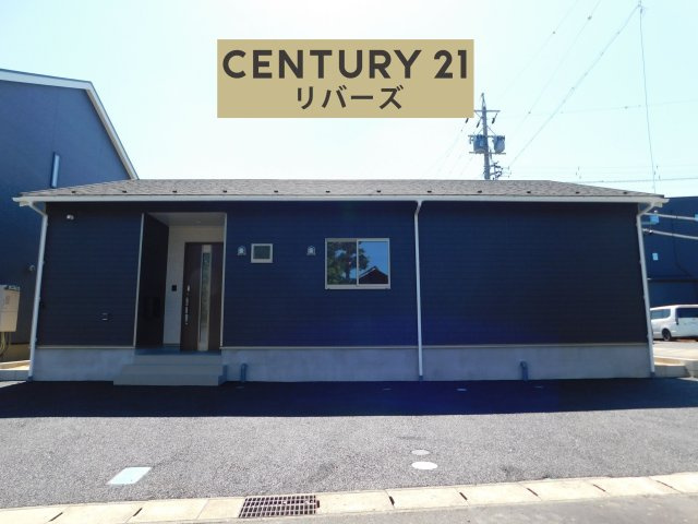 稲沢市平和町西光坊大門北の新築一戸建の外観|◇１号棟◇　　新価格！！いつでも見学出来ます♪（お問合せ当日、平日、水曜、夜間でもＯＫ）　敷地６７．６４坪！　駐車らくらく並列４台ＯＫ　南に庭付き！　耐震＋制震の地震に強い安心な家♪　防犯カメラ搭載！