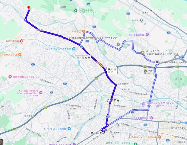 川口町ハウスの地図