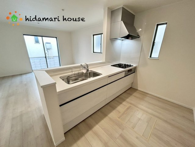 北本市宮内2期　新築戸建　ハートフルCのキッチン