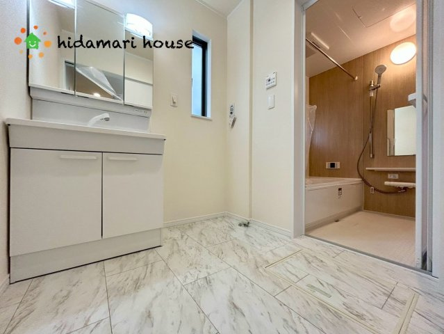 北本市宮内2期　新築戸建　ハートフルCの脱衣所