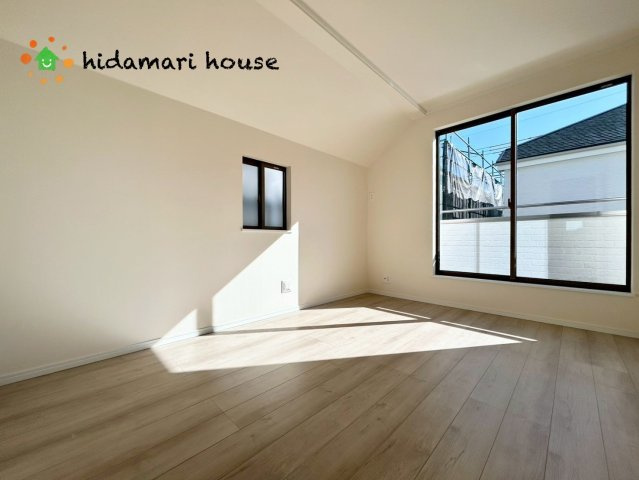 北本市宮内2期　新築戸建　ハートフルCの洋室|２階洋室：6帖