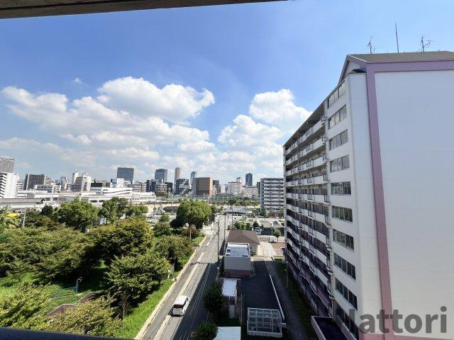 大阪市浪速区浪速東２丁目の賃貸マンションの展望