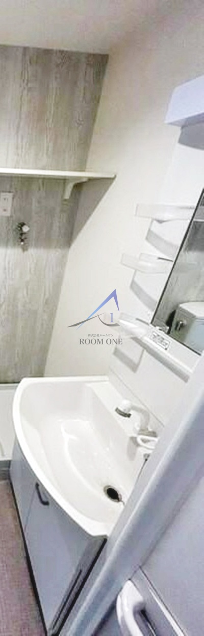 ヴィラ竹ノ塚の洗面所|洗面台です。