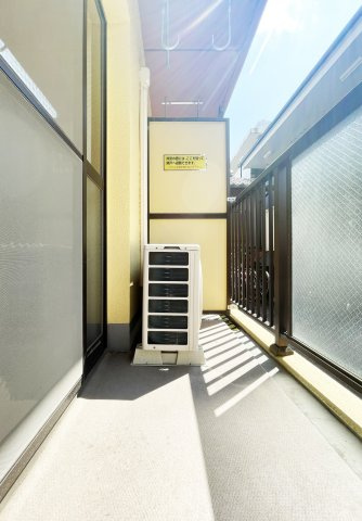 ハウスパンプキンのバルコニー