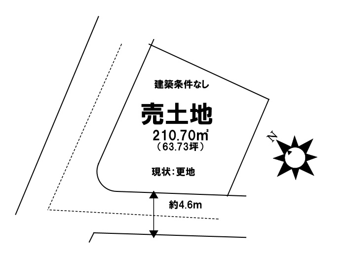 売土地　　　相田３丁目