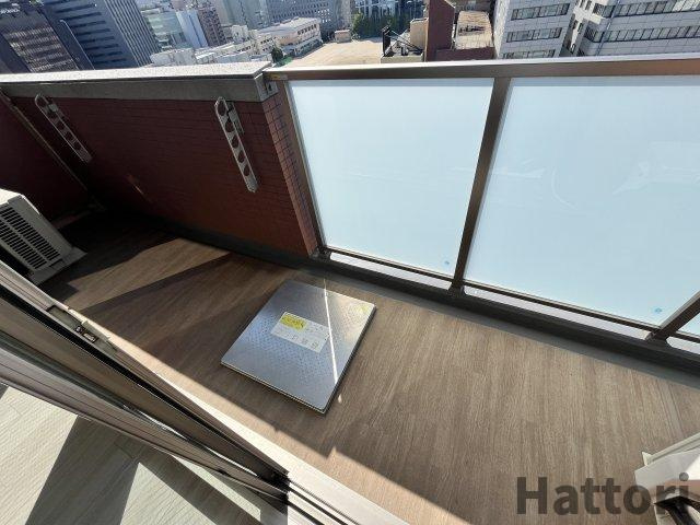 ORSUS新大阪（旧プレジオ新大阪ROUGE）のバルコニー