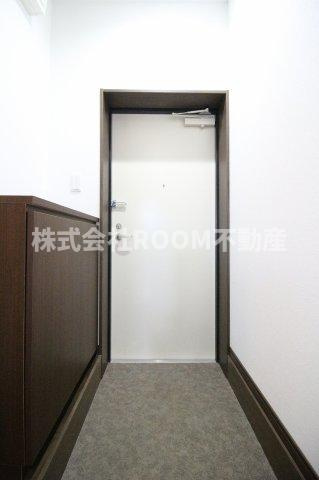 都原グランテラスの玄関|落ち着いた玄関です