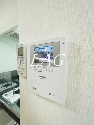 【セキュリティ】 | プログレスコート | モニター付インターフォンです。