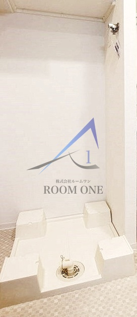 ステージグランデ多摩川の設備|洗濯機置き場です。