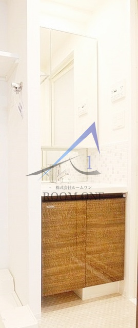 ステージグランデ多摩川の洗面所|洗面台です。